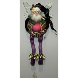 Rare! 2005 Limited Edition Mark Roberts 28" Christmas Orn Fairy Poseable COA Box